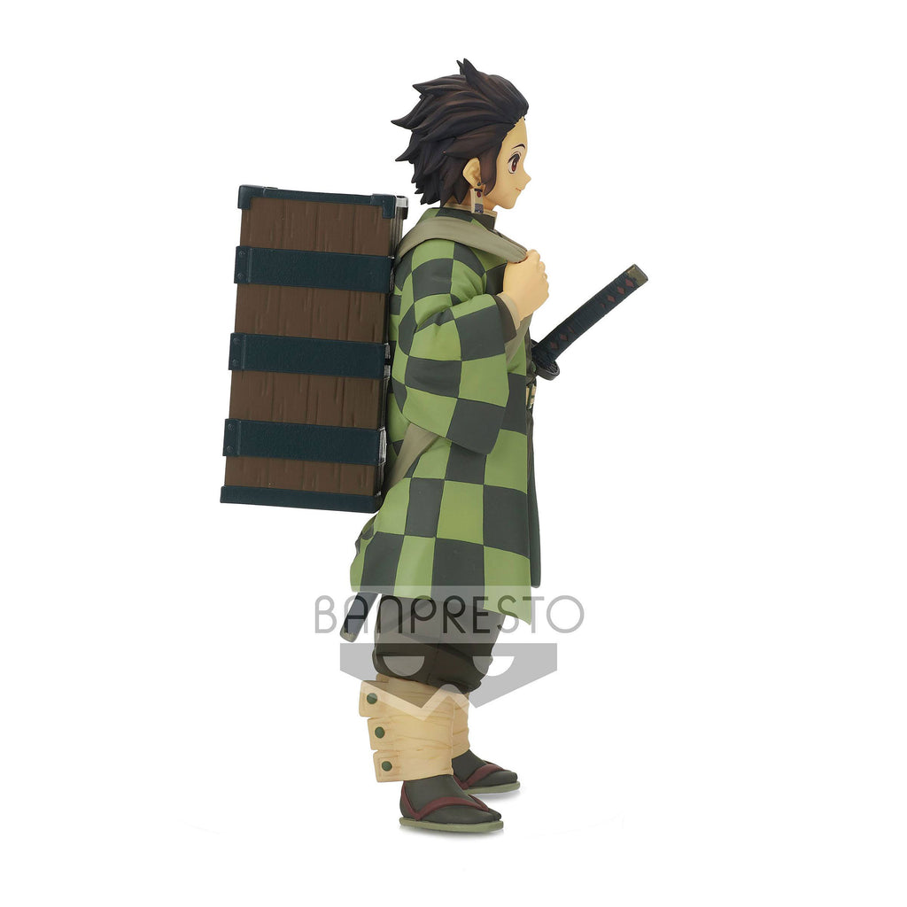 Imagen del producto Demon Slayer - Figura de Tanjiro Kamado con caja de Nezuku de 16,5 cm