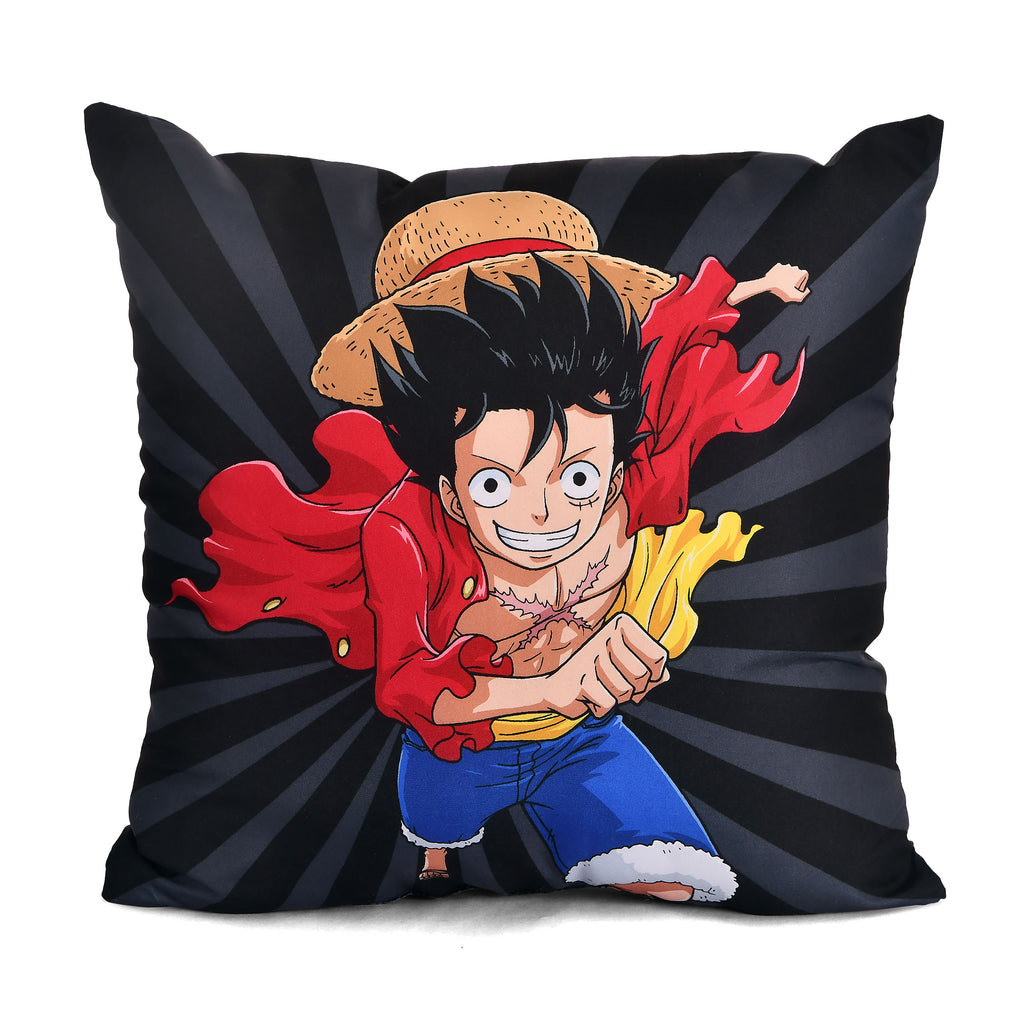 Product image One Piece - Ruffy and Skull Pillow