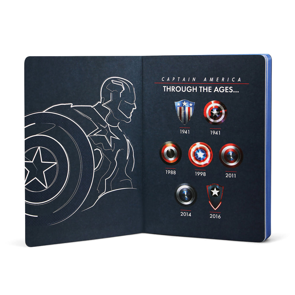 Imagen del producto Cuaderno A5 Captain America - Shield Logo