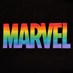 Product image Marvel - Rainbow Pride Logo T-Shirt Black