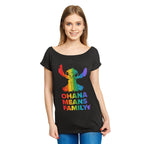 Imagen del producto Lilo & Stitch - Ohana Rainbow Pride Camiseta de mujer Loose Fit