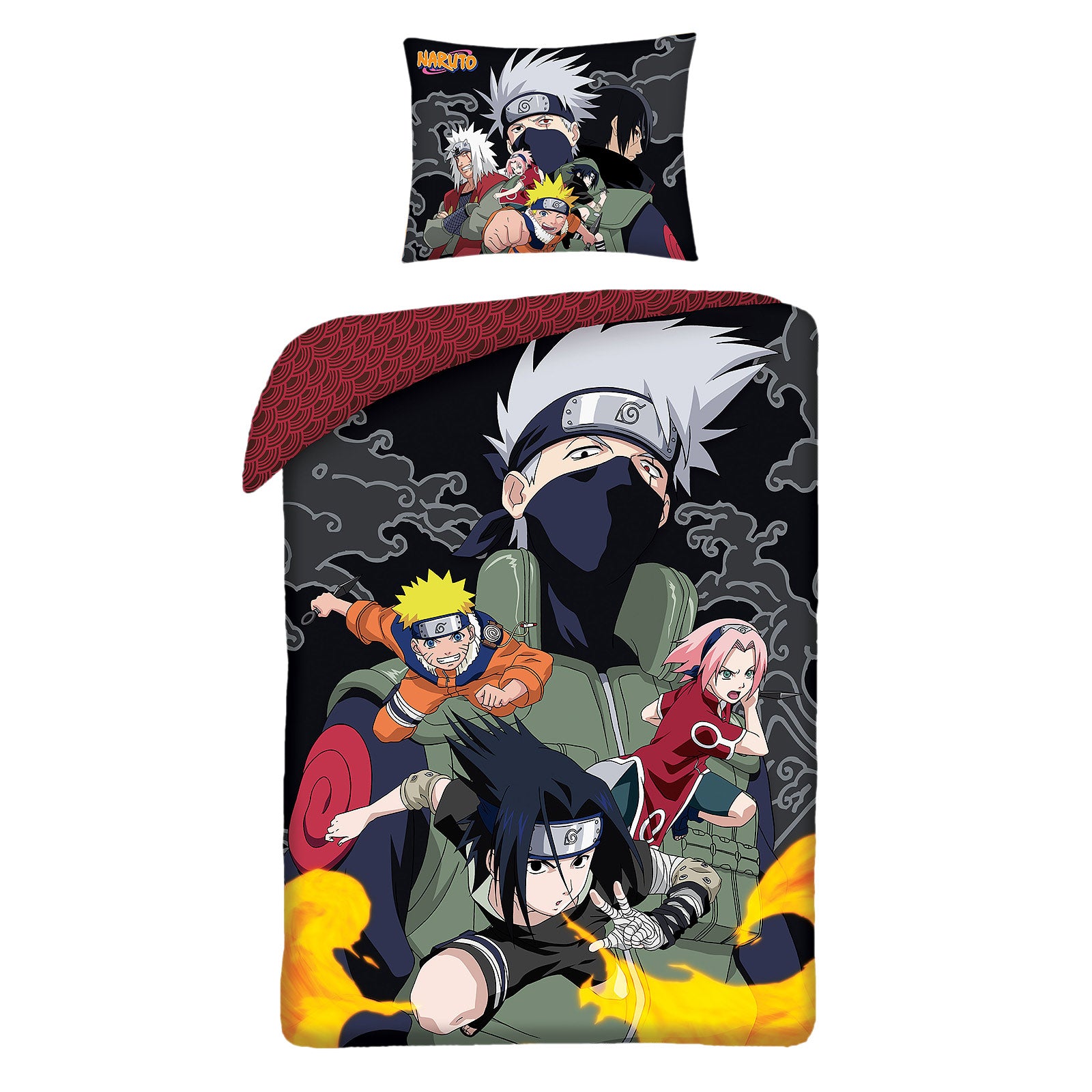 Imagen del producto Naruto - Juego de cama reversible del Equipo 7