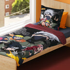 Imagen del producto Naruto - Juego de cama reversible del Equipo 7