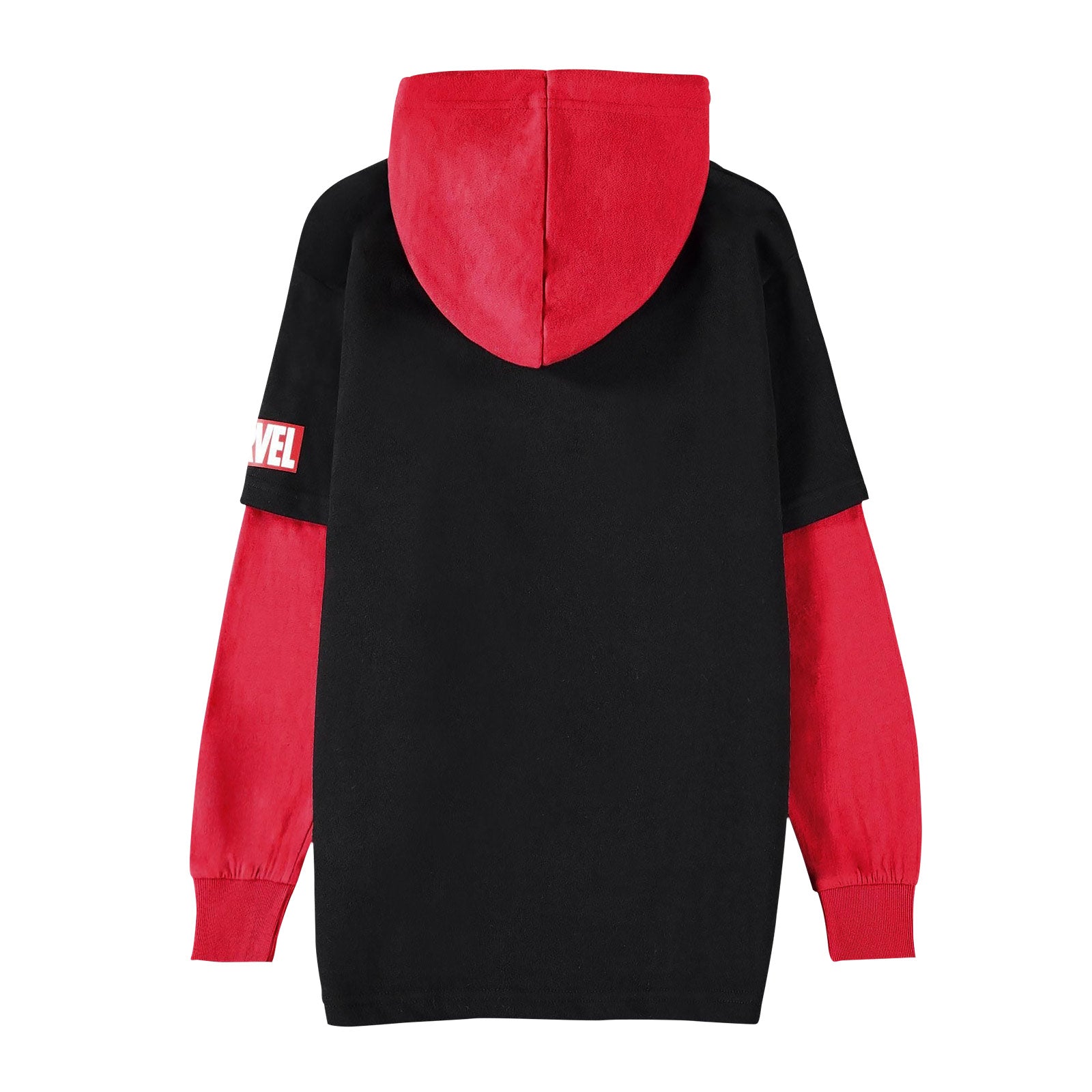 Imagen del producto Sudadera con capucha Spider-Man para niños en negro-rojo