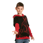 Imagen del producto Sudadera con capucha Spider-Man para niños en negro-rojo