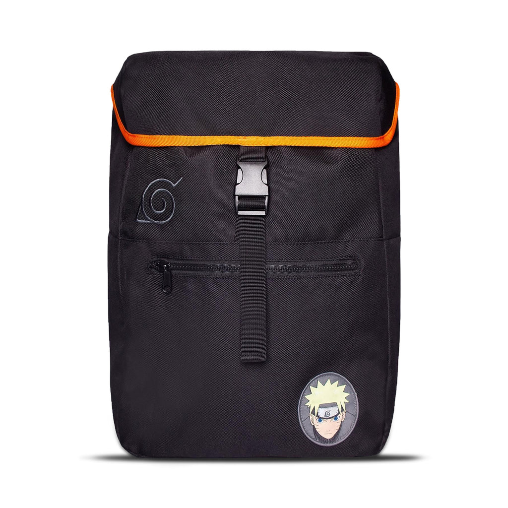 Imagen del producto Naruto Shippuden - Mochila negra con símbolo de Konoha
