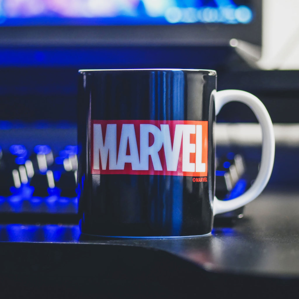 Imagen del producto Marvel - Taza de logotipo negra