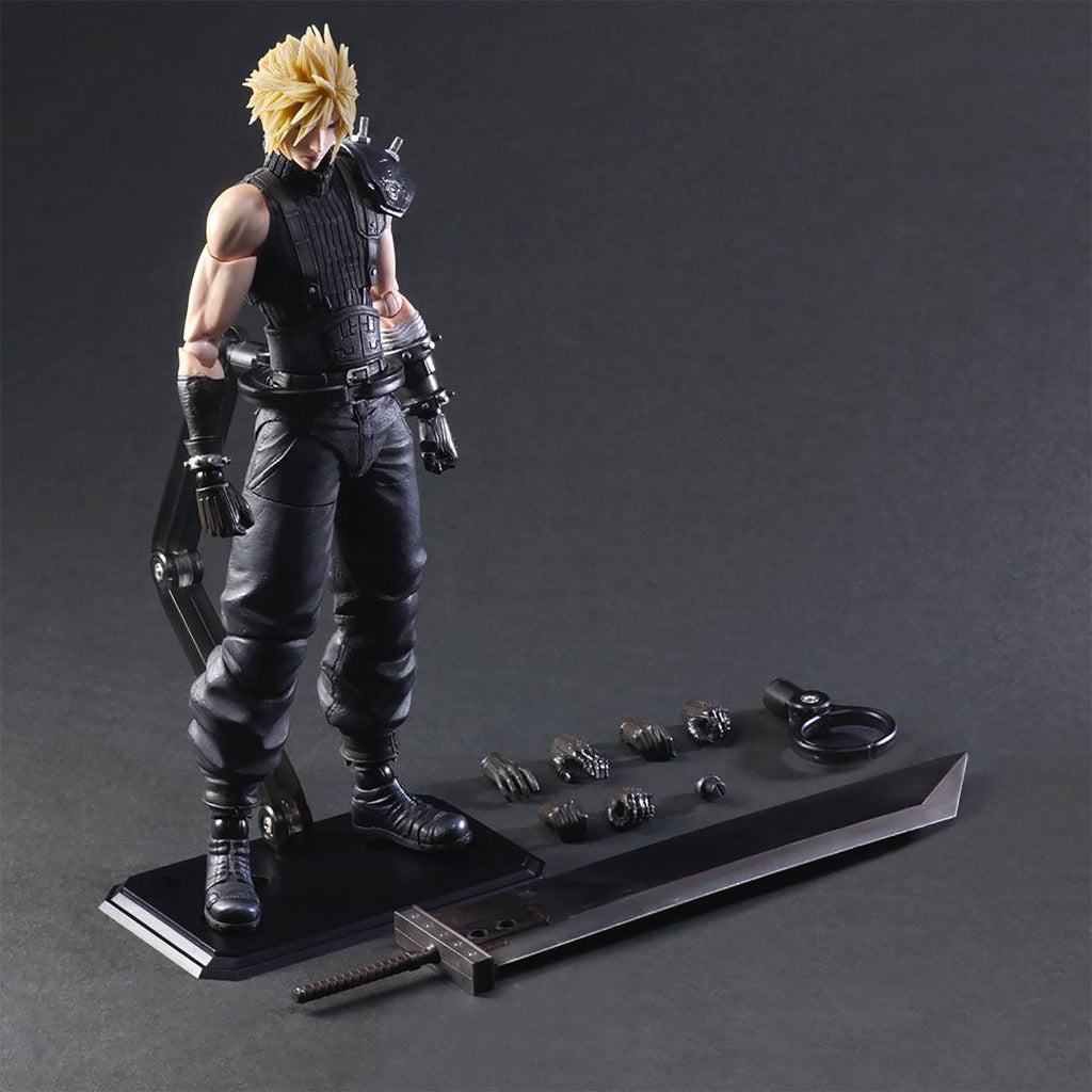 Imagen del producto Final Fantasy - Figura de acción de Cloud Strife Remake