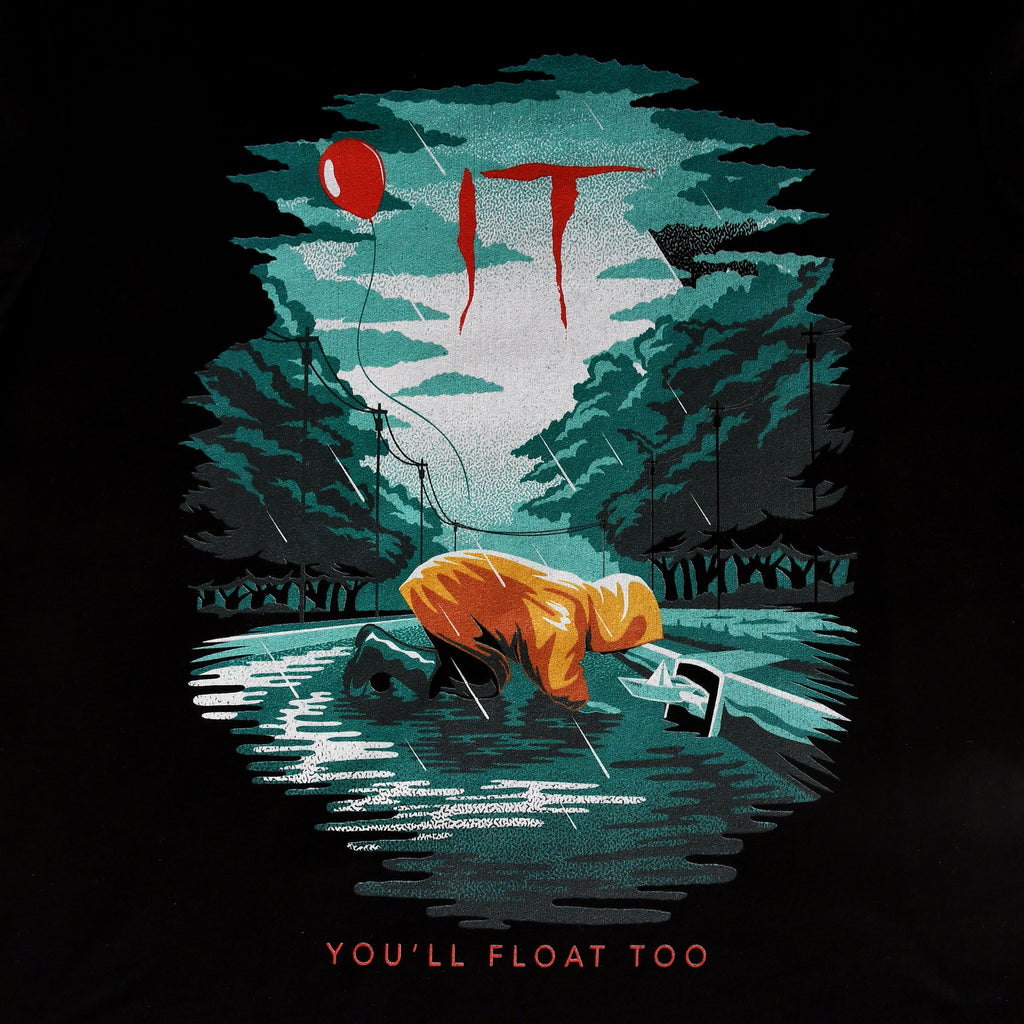 Imagen del producto Stephen Kings ES - Georgie You'll Float Too Camiseta negra