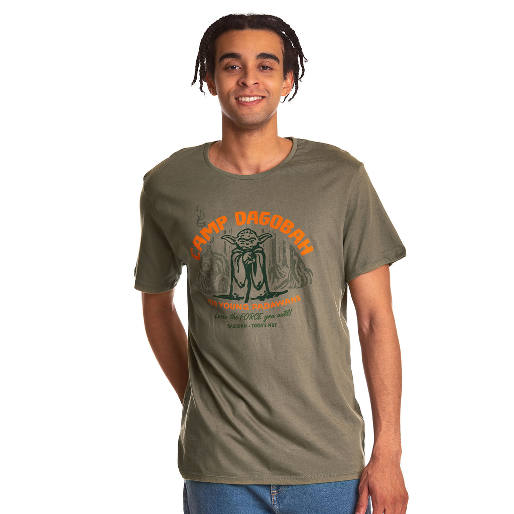 Imagen del producto Star Wars - Camiseta Camp Dagobah verde
