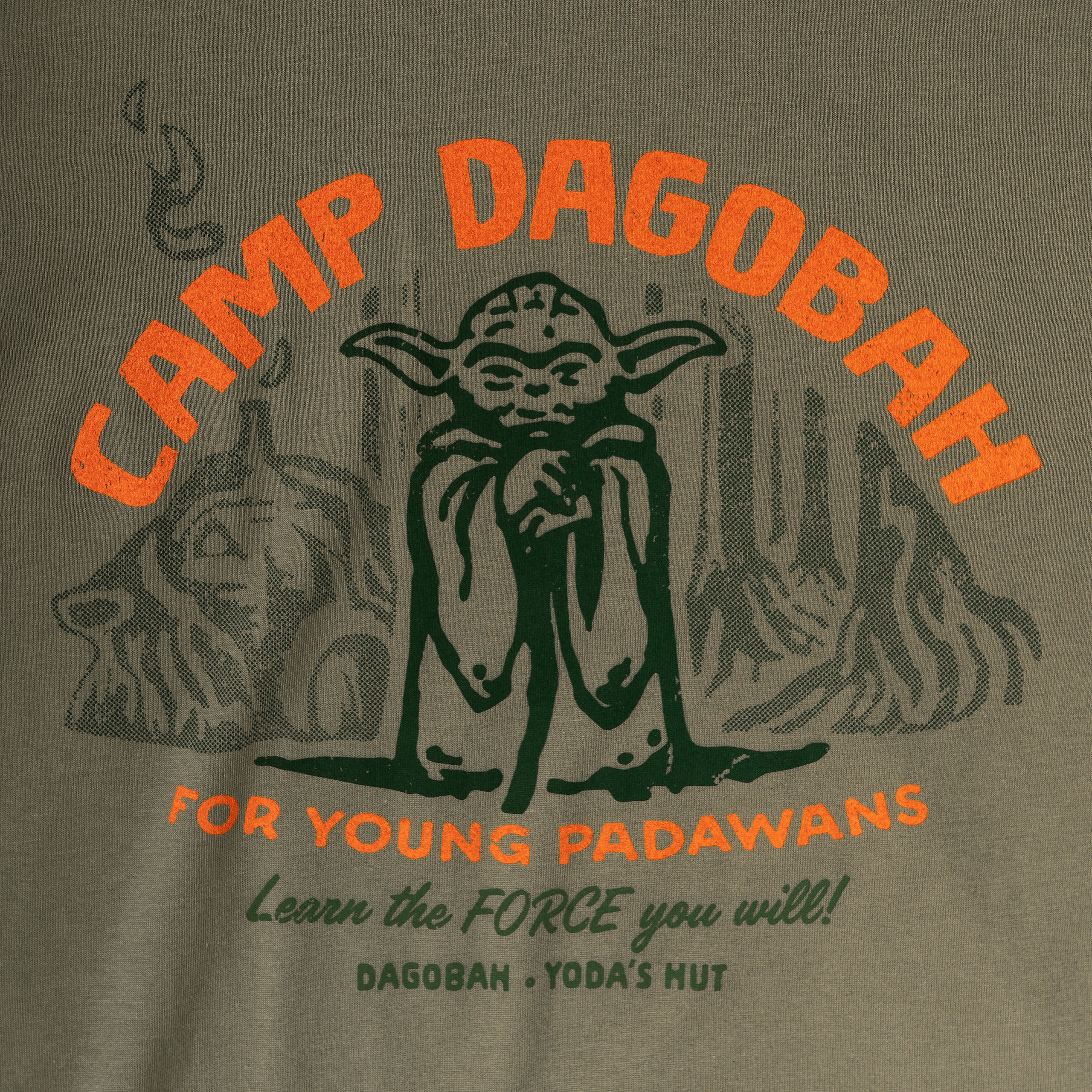 Imagen del producto Star Wars - Camiseta Camp Dagobah verde
