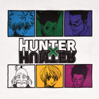 Imagen del producto Hunter x Hunter - Camiseta de personajes blanca