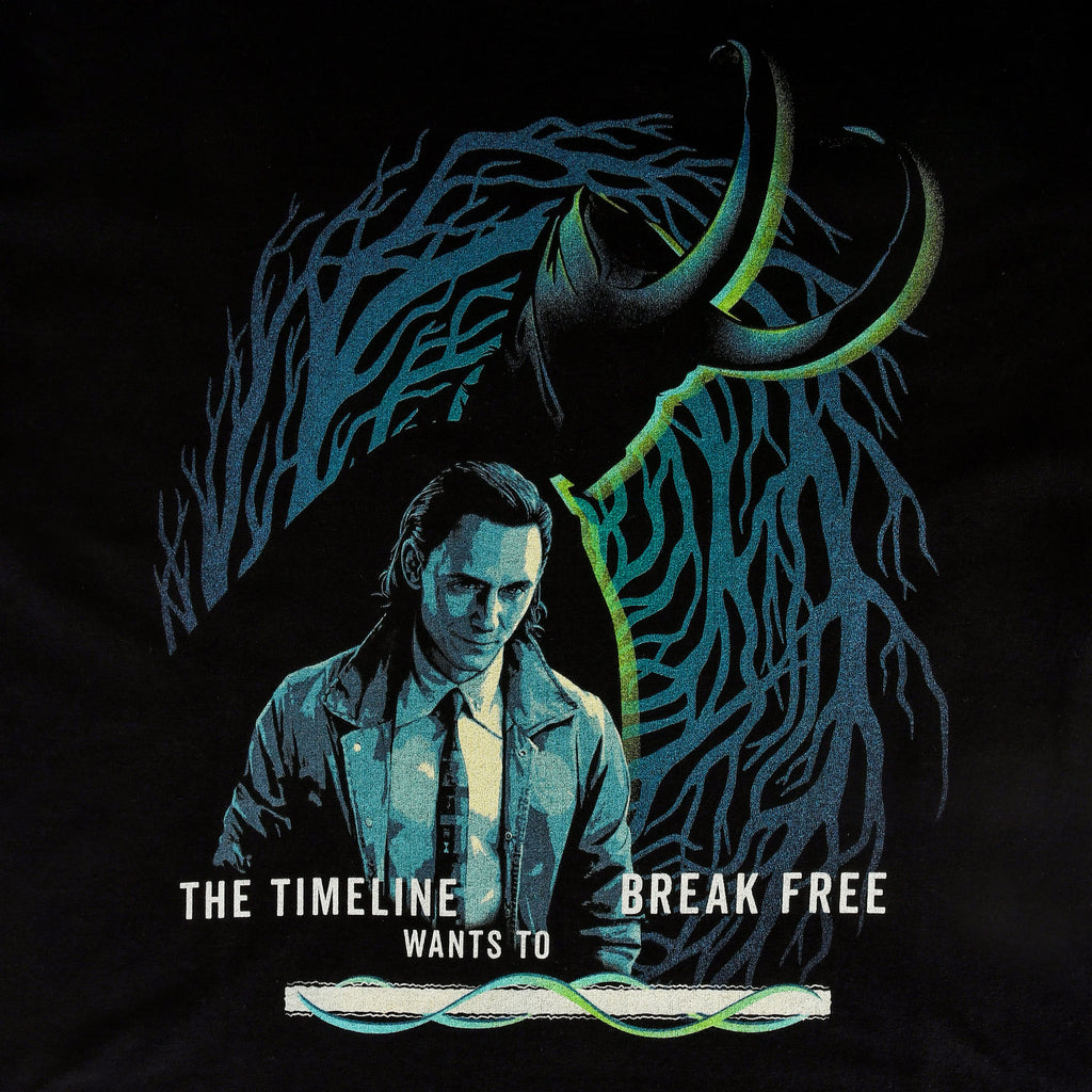 Imagen del producto Loki - Camiseta Break Free negra