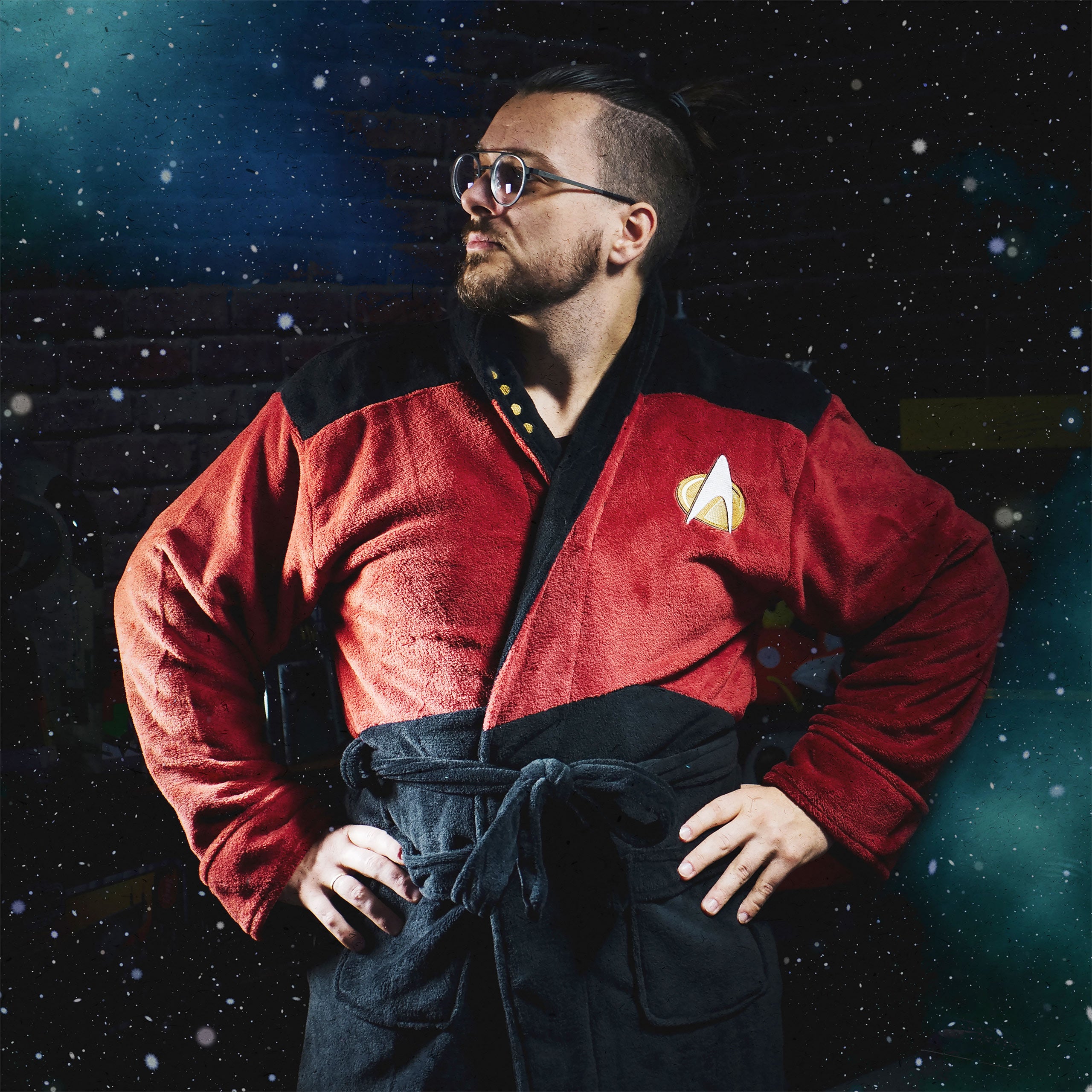 Imagen del producto Star Trek - Bata de baño del Capitán Picard