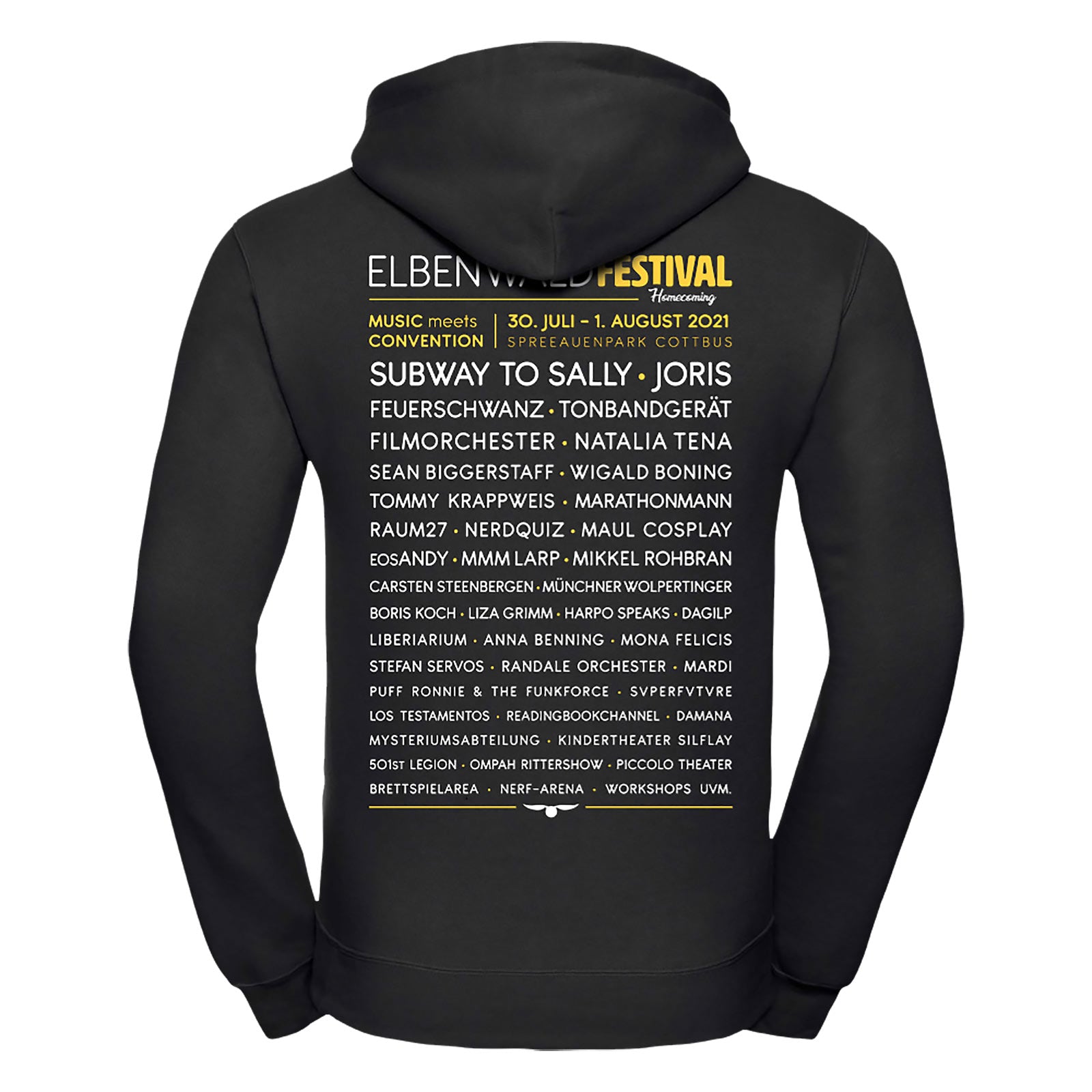 Imagen del producto Elbenwald Festival Homecoming Sudadera negra