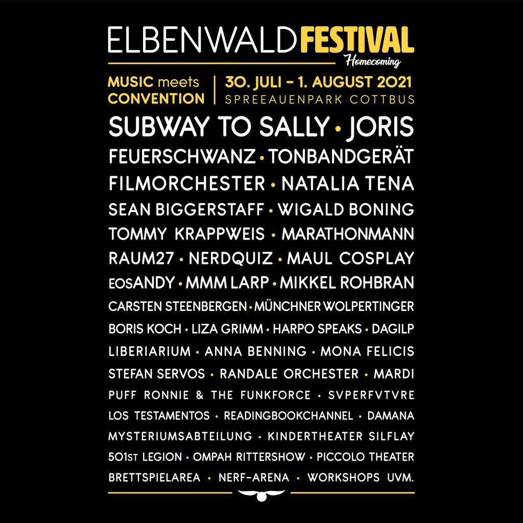 Imagen del producto Elbenwald Festival Homecoming Sudadera negra