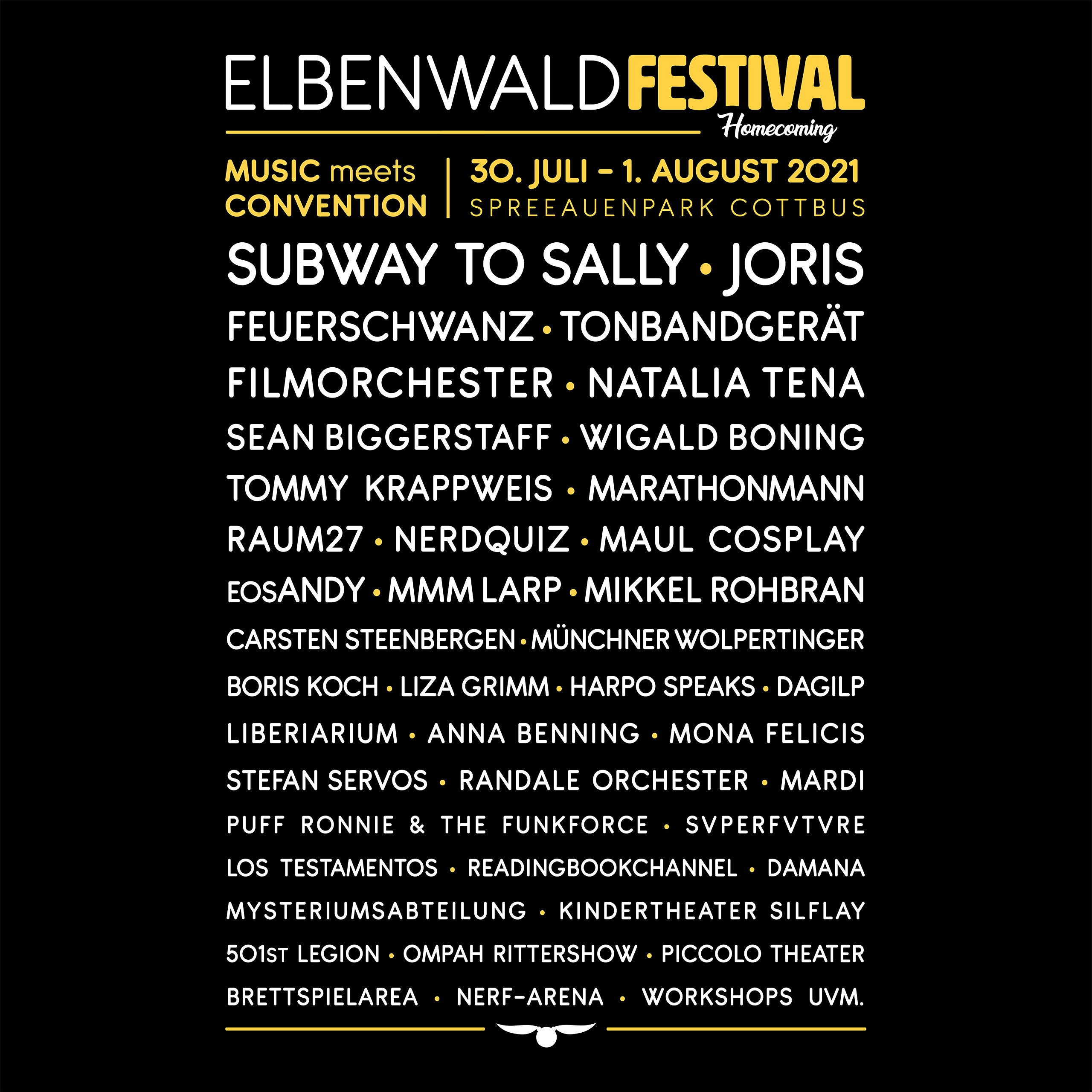 Imagen del producto Elbenwald Festival Homecoming Sudadera negra