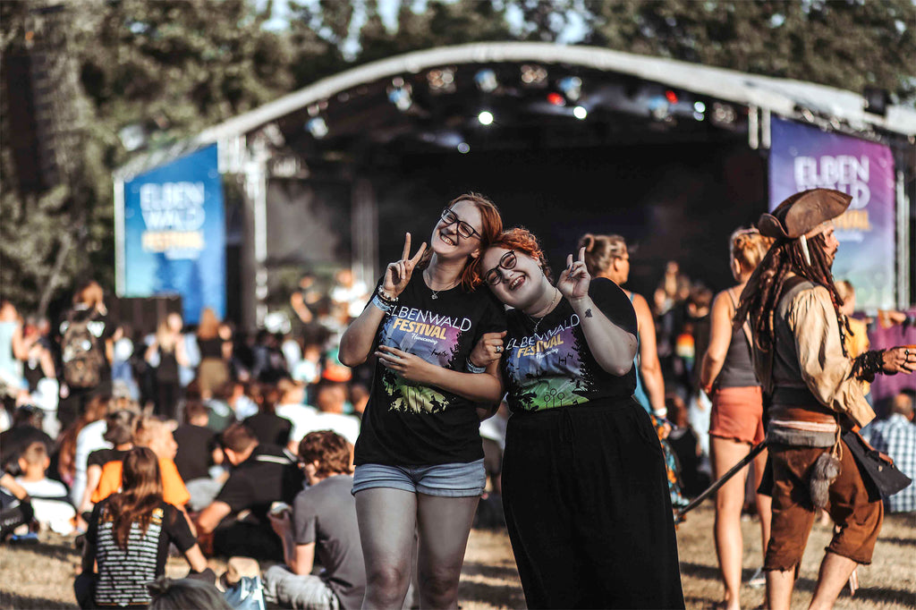Imagen del producto Camiseta negra del Festival de Elbenwald Homecoming