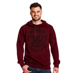 Imagen del producto Harry Potter - Sudadera con capucha roja del logo de Hogwarts