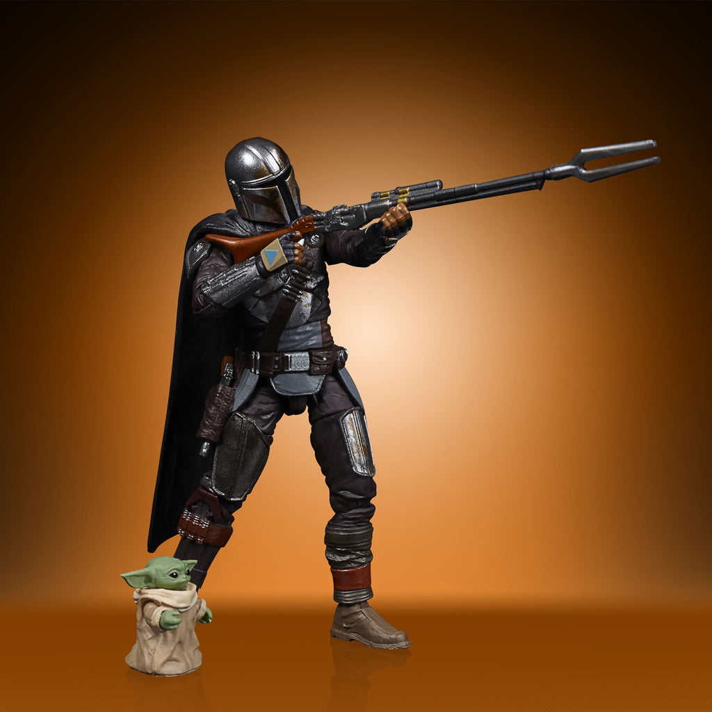 Imagen del producto Figura de acción de Din Djarin con Grogu 10 cm - Star Wars The Mandalorian