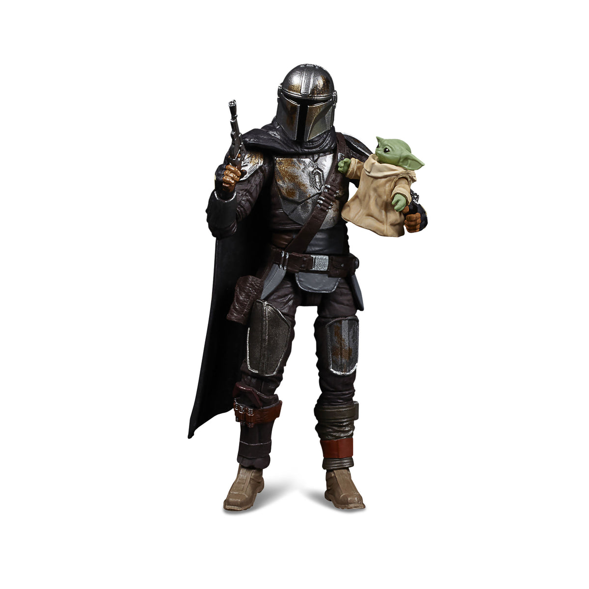 Imagen del producto Figura de acción de Din Djarin con Grogu 10 cm - Star Wars The Mandalorian