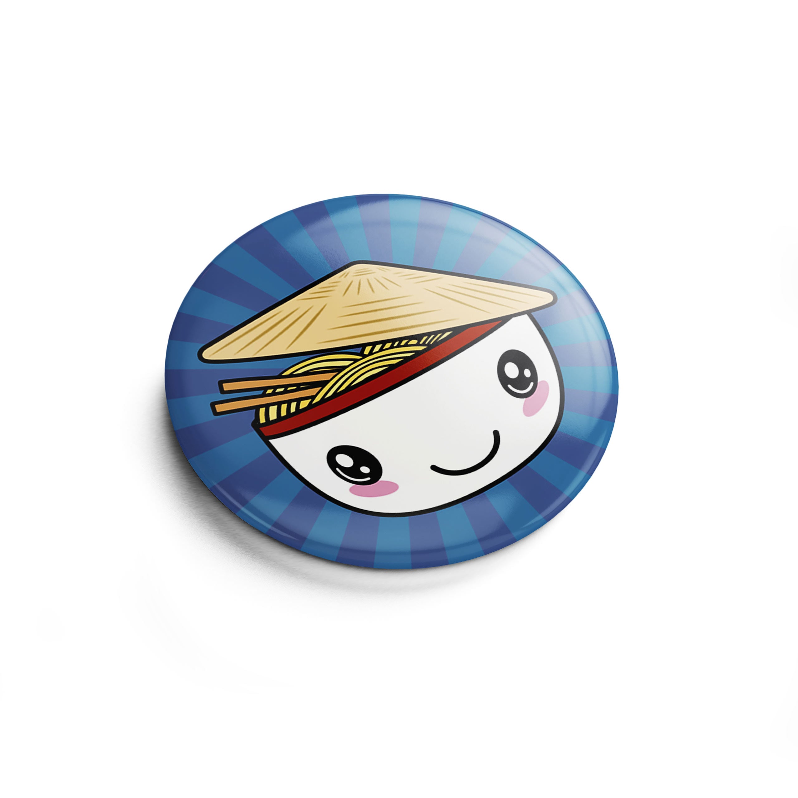 Product image Kawaii Ramen Button for Anime Fans