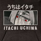 Imagen del producto Naruto - Sudadera con capucha Itachi marrón