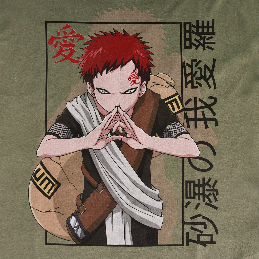 Imagen del producto Naruto - Camiseta Gaara verde