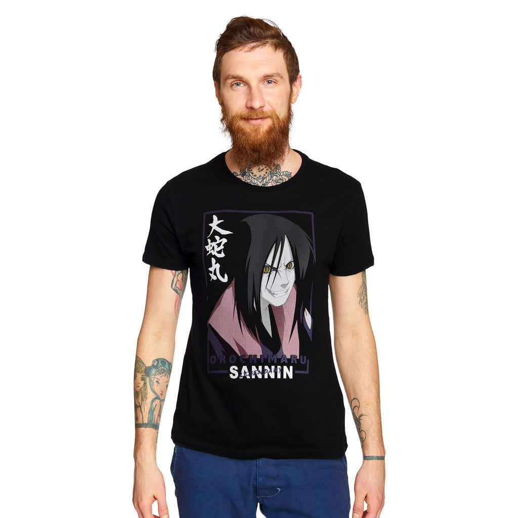 Imagen del producto Naruto - Camiseta Orochimaru negra