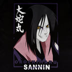 Imagen del producto Naruto - Camiseta Orochimaru negra