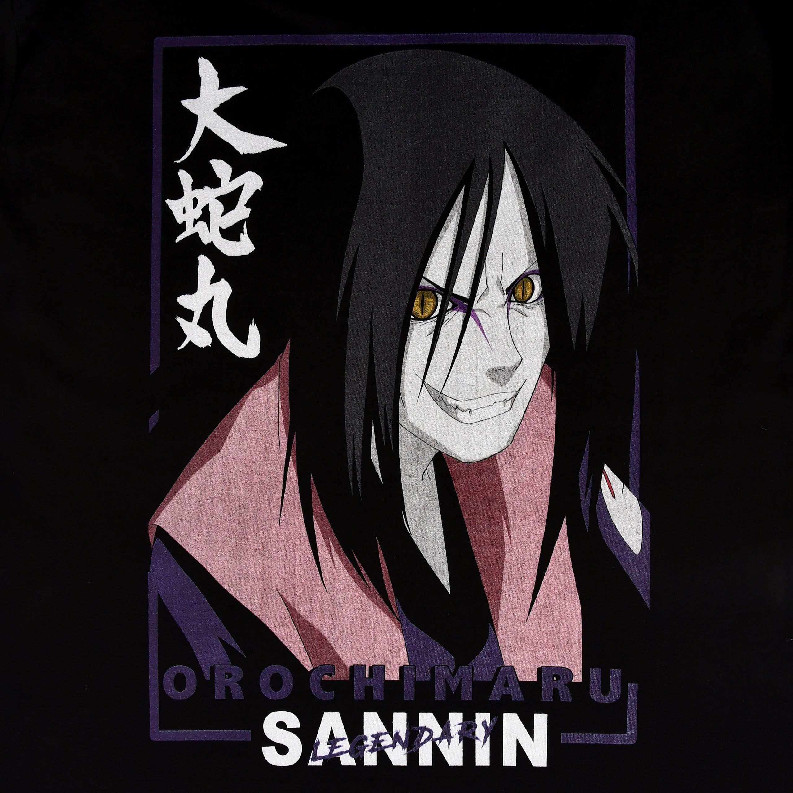 Imagen del producto Naruto - Camiseta Orochimaru negra