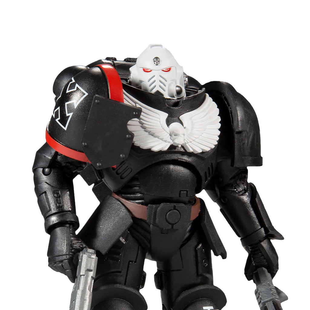 Imagen del producto Warhammer 40k - Figura de acción del sargento veterano de la Guardia Cuervo 18,5 cm