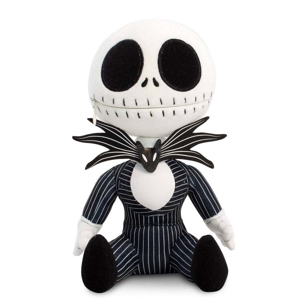 Imagen del producto Pesadilla antes de Navidad - Figura de peluche de Jack Skellington con boca de cremallera
