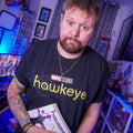 Imagen del producto Marvel Hawkeye - Camiseta con logo negra