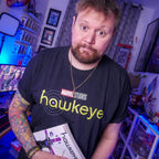Imagen del producto Marvel Hawkeye - Camiseta con logo negra