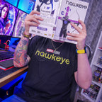 Imagen del producto Marvel Hawkeye - Camiseta con logo negra