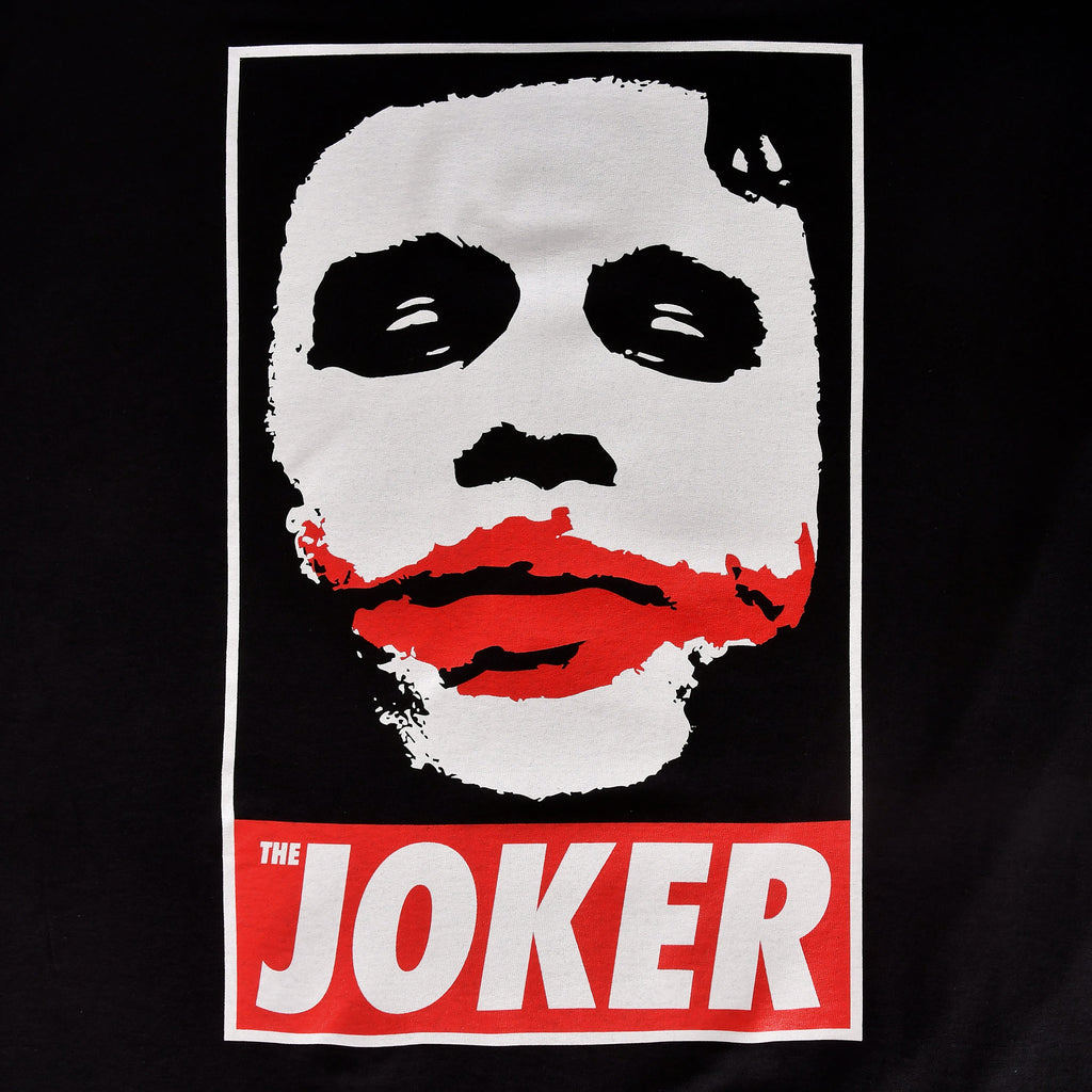 Imagen del producto The Dark Knight - Camiseta negra con póster de Joker