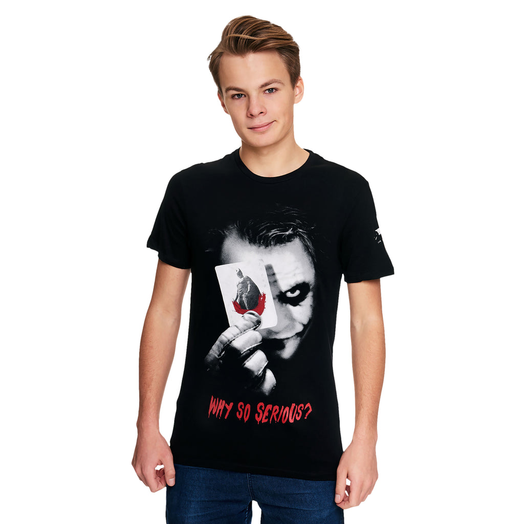 Imagen del producto The Dark Knight - Camiseta negra 'Why So Serious'