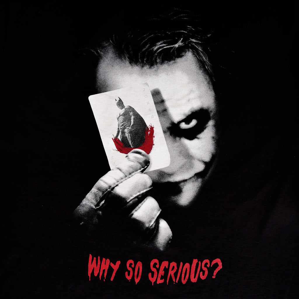 Imagen del producto The Dark Knight - Camiseta negra 'Why So Serious'