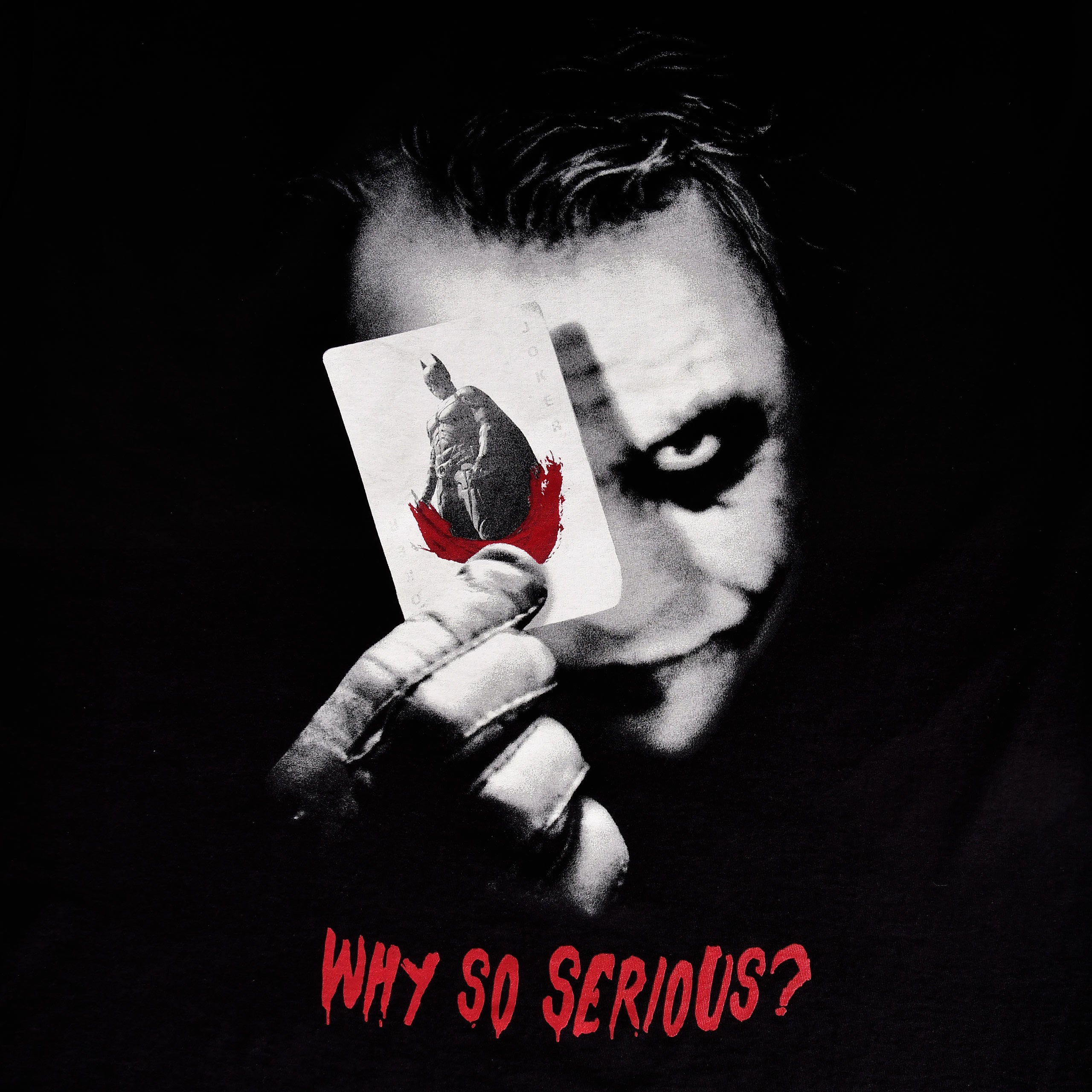 Imagen del producto The Dark Knight - Camiseta negra 'Why So Serious'