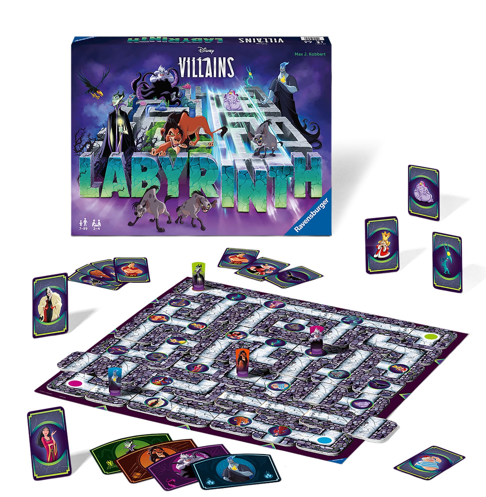 Imagen del producto Disney Villains - El loco juego de mesa del laberinto