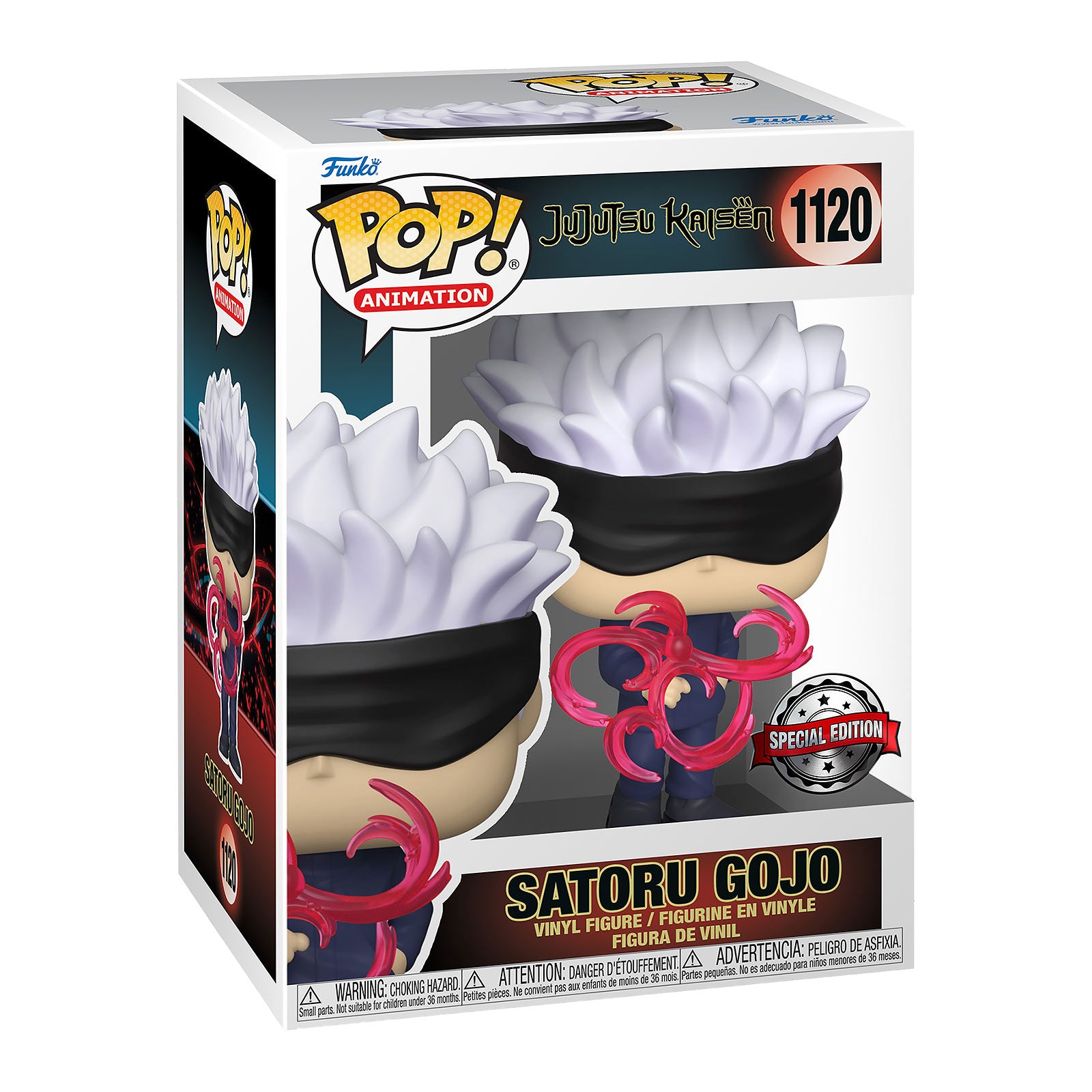 Imagen del producto Jujutsu Kaisen - Figura Funko Pop de Gojo con Técnica Roja