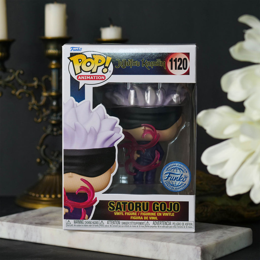 Imagen del producto Jujutsu Kaisen - Figura Funko Pop de Gojo con Técnica Roja