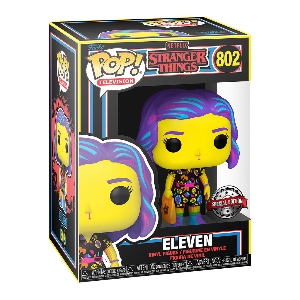 Imagen del producto Stranger Things - Figura Funko Pop de Eleven Black Light Glow