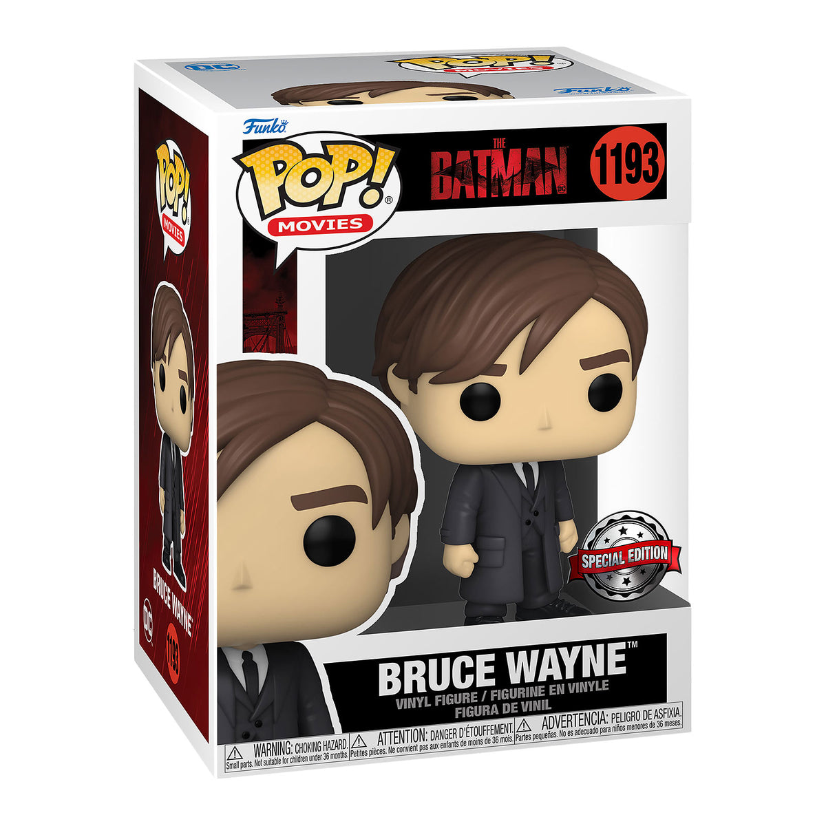 Imagen del producto The Batman - Figura Funko Pop de Bruce Wayne