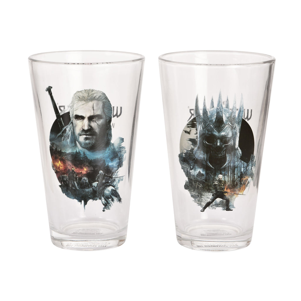 Imagen del producto Witcher 3 - Set de vasos Geralt y Eredin, conjunto de 2