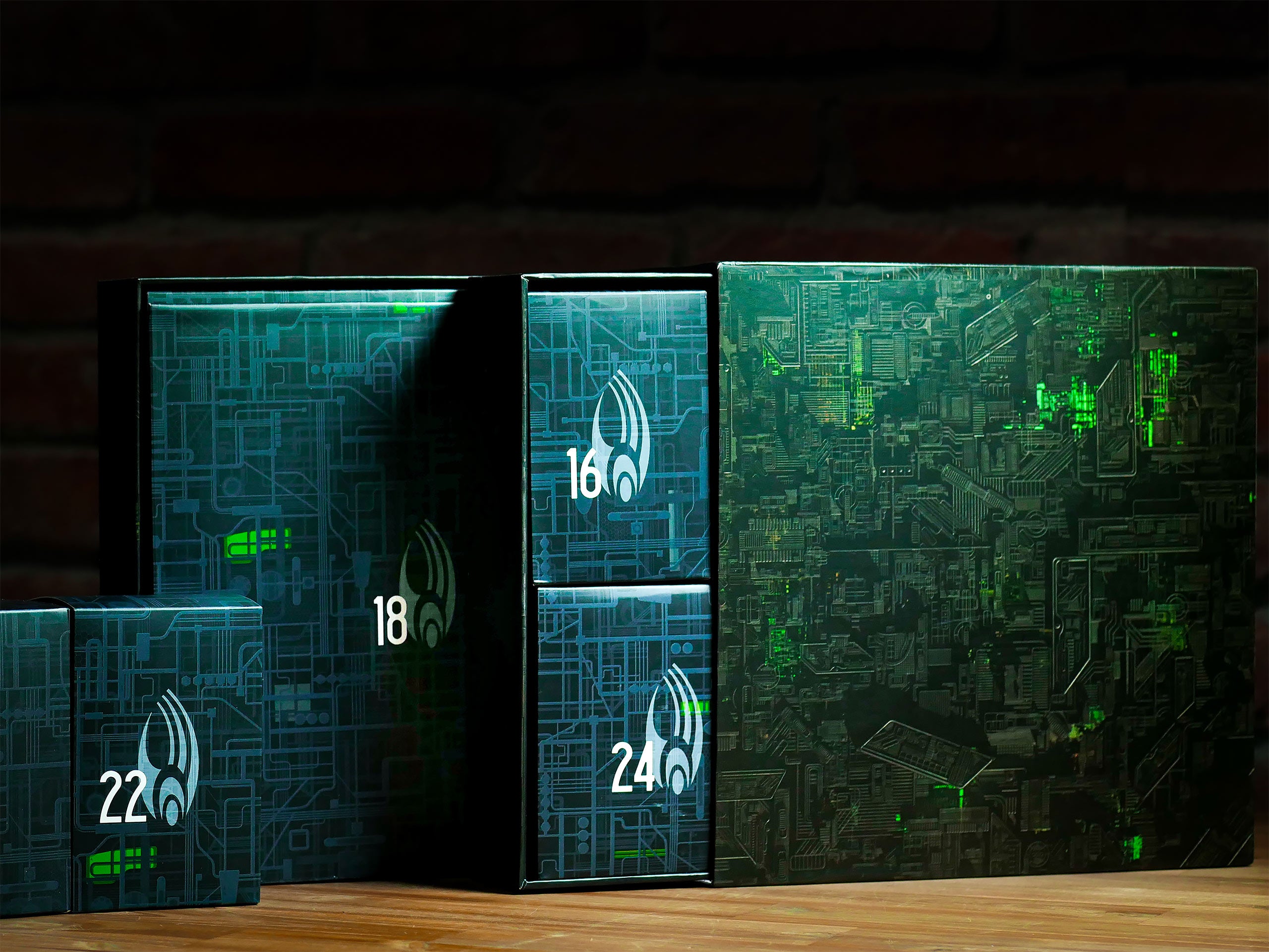 Imagen del producto Star Trek - Calendario de Adviento Cubo Borg