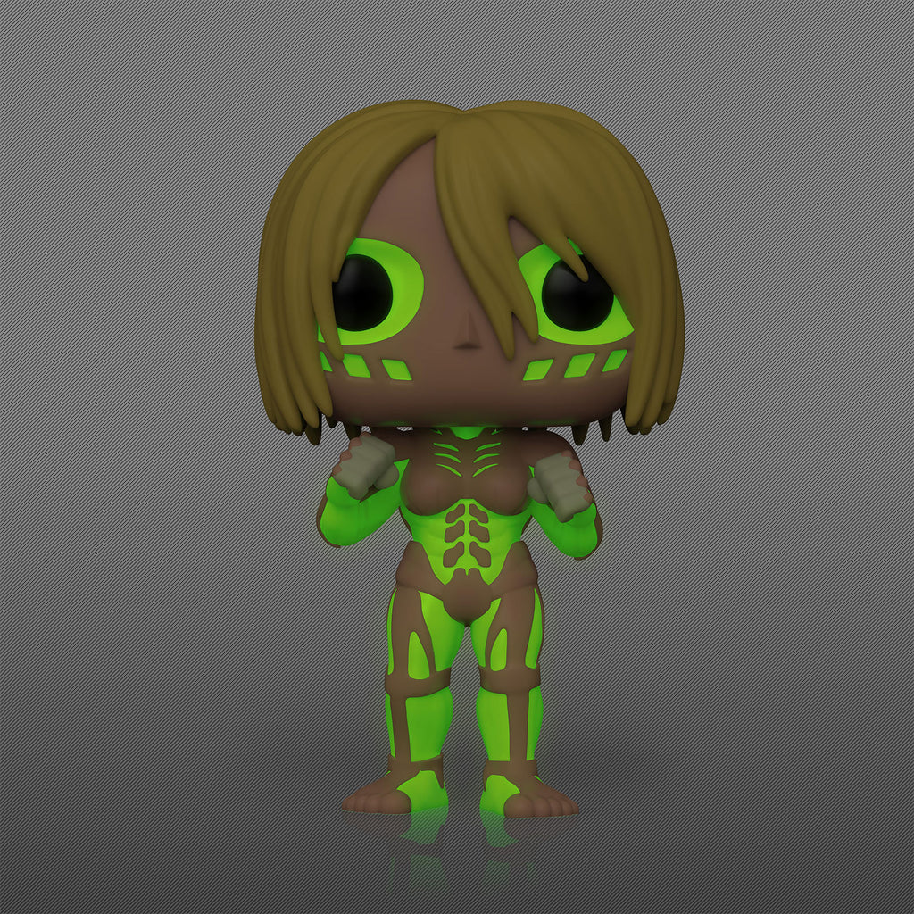Imagen del producto Attack on Titan - Female Titan Glow in the Dark Figura Funko Pop 15cm