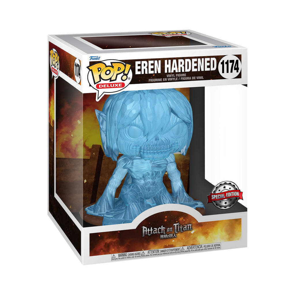 Imagen del producto Attack on Titan - Eren Hardened Figura Deluxe Funko Pop