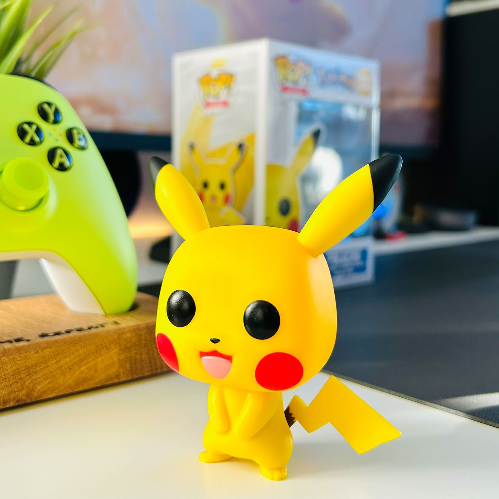 Imagen del producto Pokemon - Figura Funko Pop de Pikachu